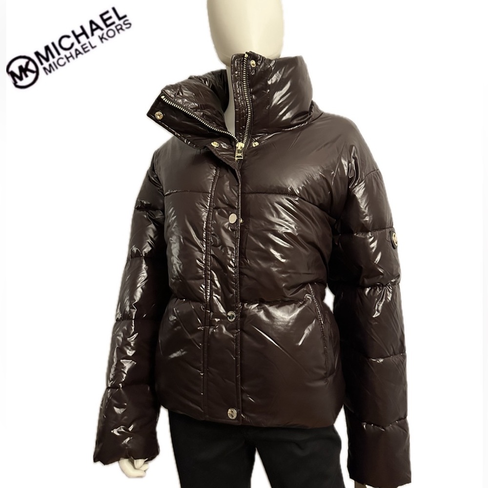 NWT MICHAEL MICHAEL‎ KORS  Quilted Nylon Puffer Jacket